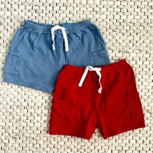 2 Pairs Bella Bliss Pima Play Shorts - Size 3